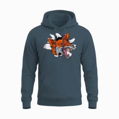 Dog Unisex Hoodie - Dark Heather