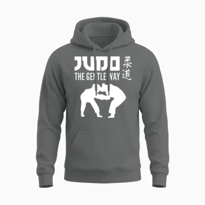 Judo Martial Arts Judo Player Unisex Hoodie - Graphite Heather