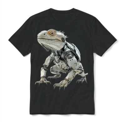 Bearded Dragon Unisex T-Shirt - Black