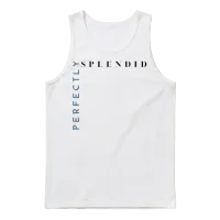 Perfect Unisex Tank Top - White – 1