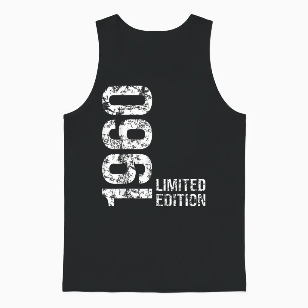 66 Geburtstag Männer 1960 Unisex Tank Top in Black