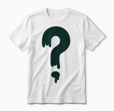 Disney Gravity Falls Soos Mystery Shack Question Mark Logo Unisex T-Shirt - White