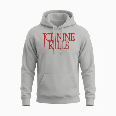 Ice Nine Kills – Crow Logo T-Shirt, Black, S Unisex Hoodie - Ash