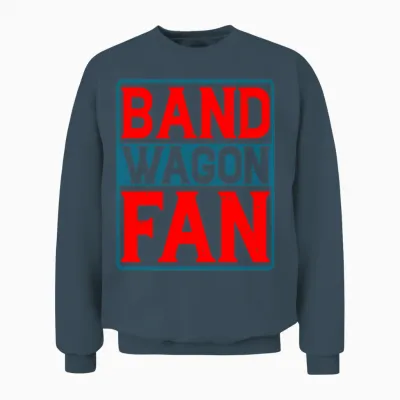 Bandwagon Fan 5 Unisex Sweatshirt - Dark Heather