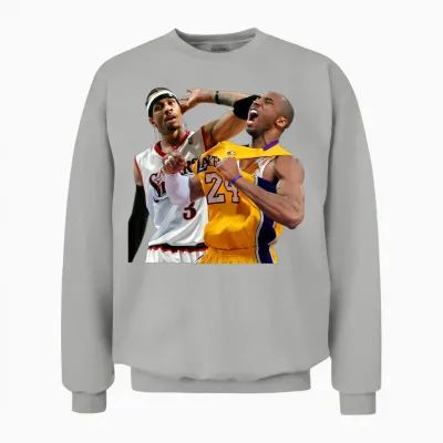 Basketball Stars Legends Vintage Retro Unisex Sweatshirt - Ash