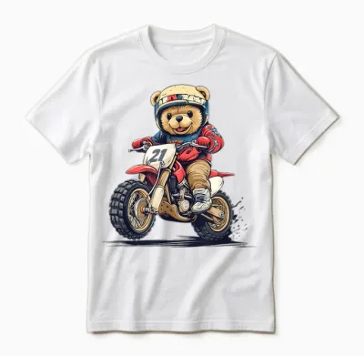Joli Costume De Motocross Pour Les Amateurs De Moto Unisex T-Shirt - White