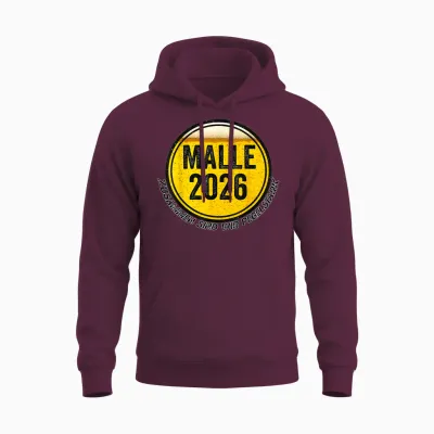 Malle 2026 Gruppe Mallorca Unisex Hoodie - Maroon