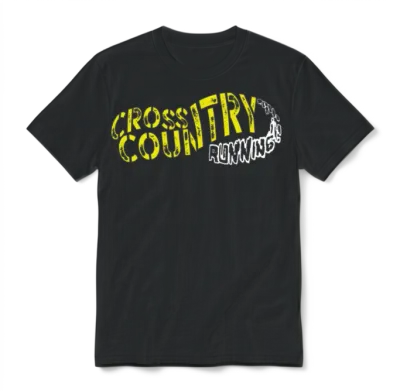 Xc Cross Country Running Unisex T-Shirt - Black