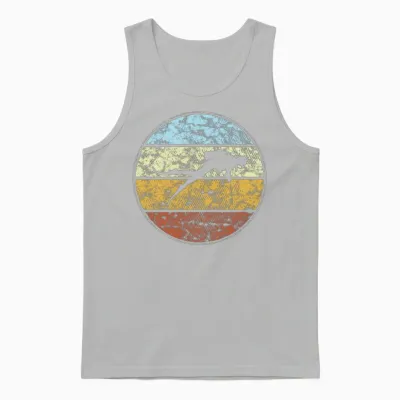 Diving Retro Unisex Tank Top - Ash
