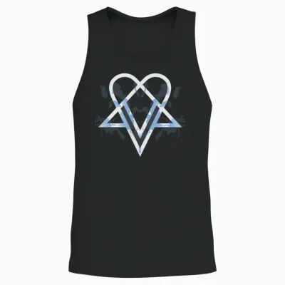 Ville Valo Heart Full of Ghosts Unisex Tank Top - Black