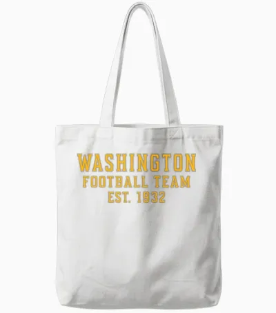 Washington Football Team Tote Bags - White