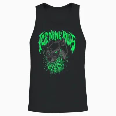 Ice Nine Kills Panther Unisex Tank Top - Black