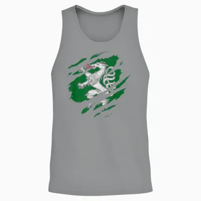 Styrian Panther Styrian Crest T-Shirt, Black, S Unisex Tank Top - Sport Grey