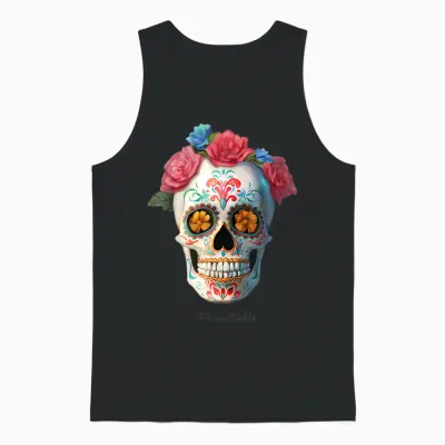 Frida Kahlo - Tag Der Toten, 1. November Unisex Tank Top - Black