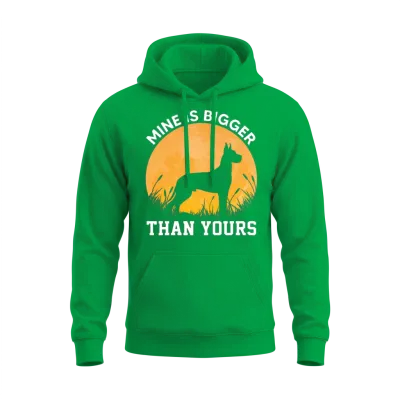 Great Dane Dogs, Great Danes Unisex Hoodie - Irish Green