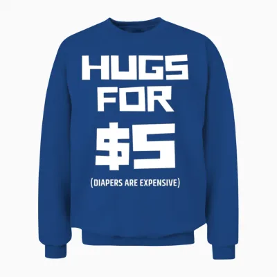 Designhugs for 5 Retro Unisex Sweatshirt - Royal