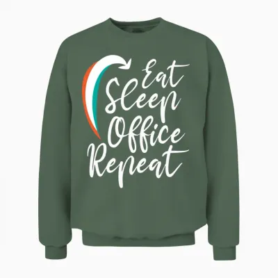Administrative Assistant Funny Unisex Sweatshirt - Military Green