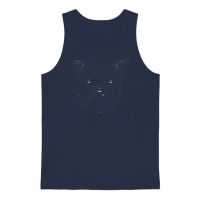 Dog Dogs Dog Lovers Dog Owners American Unisex Tank Top - Navy – 1