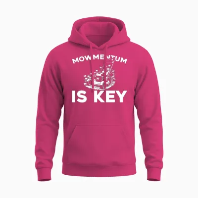 Lawn Mower Lawn Mowing Unisex Hoodie - Heliconia
