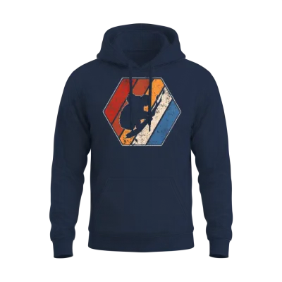 Koala Retro Unisex Hoodie - Navy