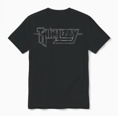 Thin Lizzy Super Hero Logo T-Shirt Haut De Gamme Unisex T-Shirt - Black