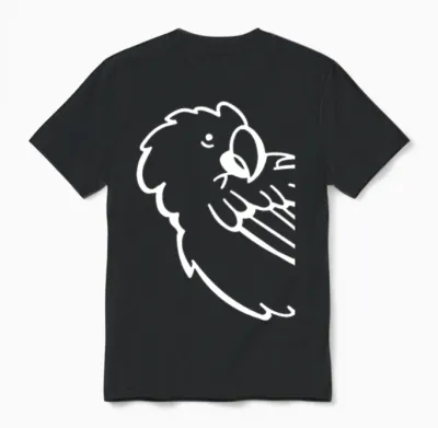 Funny Parrot Bird Lover Funny Cockatiel Bird Funny Unisex T-Shirt - Black
