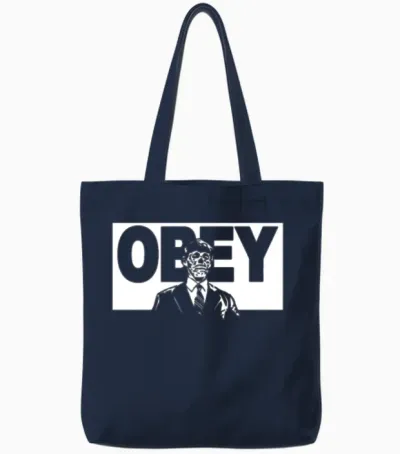 Obey Tote Bags - Navy