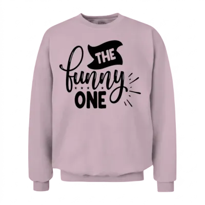The Funny One Unisex Sweatshirt - Light Pink