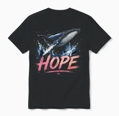 Timmy (hope) Der Buckelwal - Team Timmy Unisex T-Shirt - Black