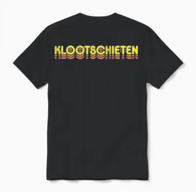 Retro Klootschieten Unisex T-Shirt - Black