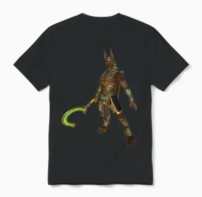 Smite Anubis Unisex T-Shirt - Black