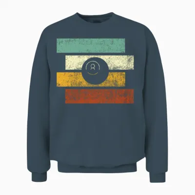 Billiards Retro Unisex Sweatshirt - Dark Heather