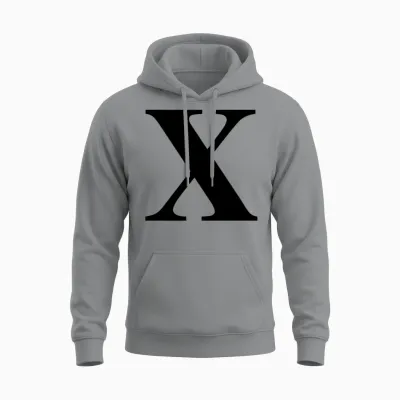 Roman Numeral 10 Unisex Hoodie - Sport Grey