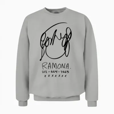 Ramona Flowers Unisex Sweatshirt - Ash