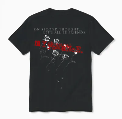 My Chemical Romance Let's All Be Friends Unisex T-Shirt - Black