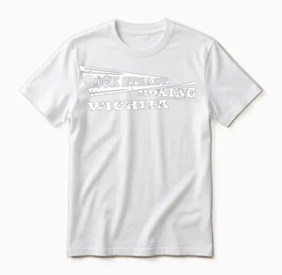 Cartoon Logo Unisex T-Shirt - White