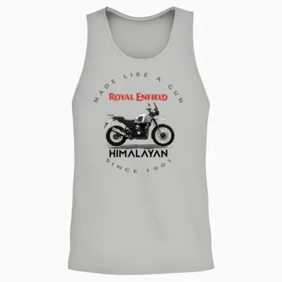 Royal Enfield Himalayan Unisex Tank Top - Ash