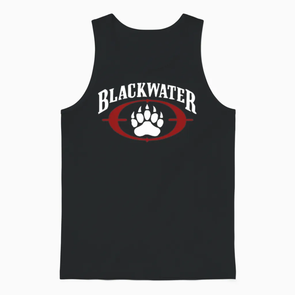 New Hot Blackwater Unisex Tank Top in Black