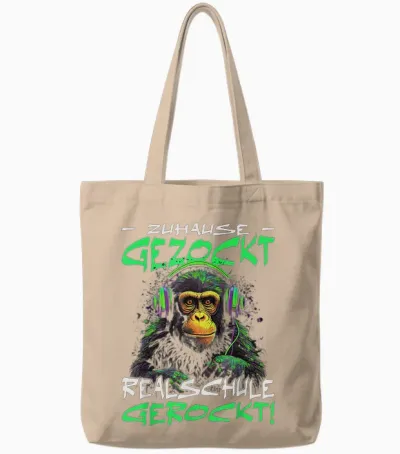 Abschlussklasse 2024 | Realschulabschluss Gerockt Tote Bags - Natural