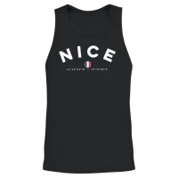 Nice France Unisex Tank Top - Black – 2