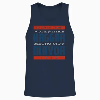 Mayor Haggar Unisex Tank Top - Navy