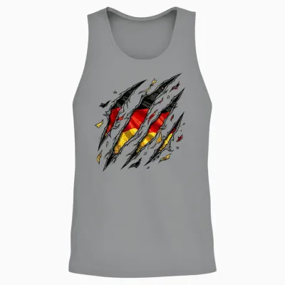 Deutschland Design Mit Der Deutschen Flagge Germany Unisex Tank Top - Sport Grey