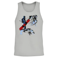 Snowboarding Unisex Tank Top - Ash – 2