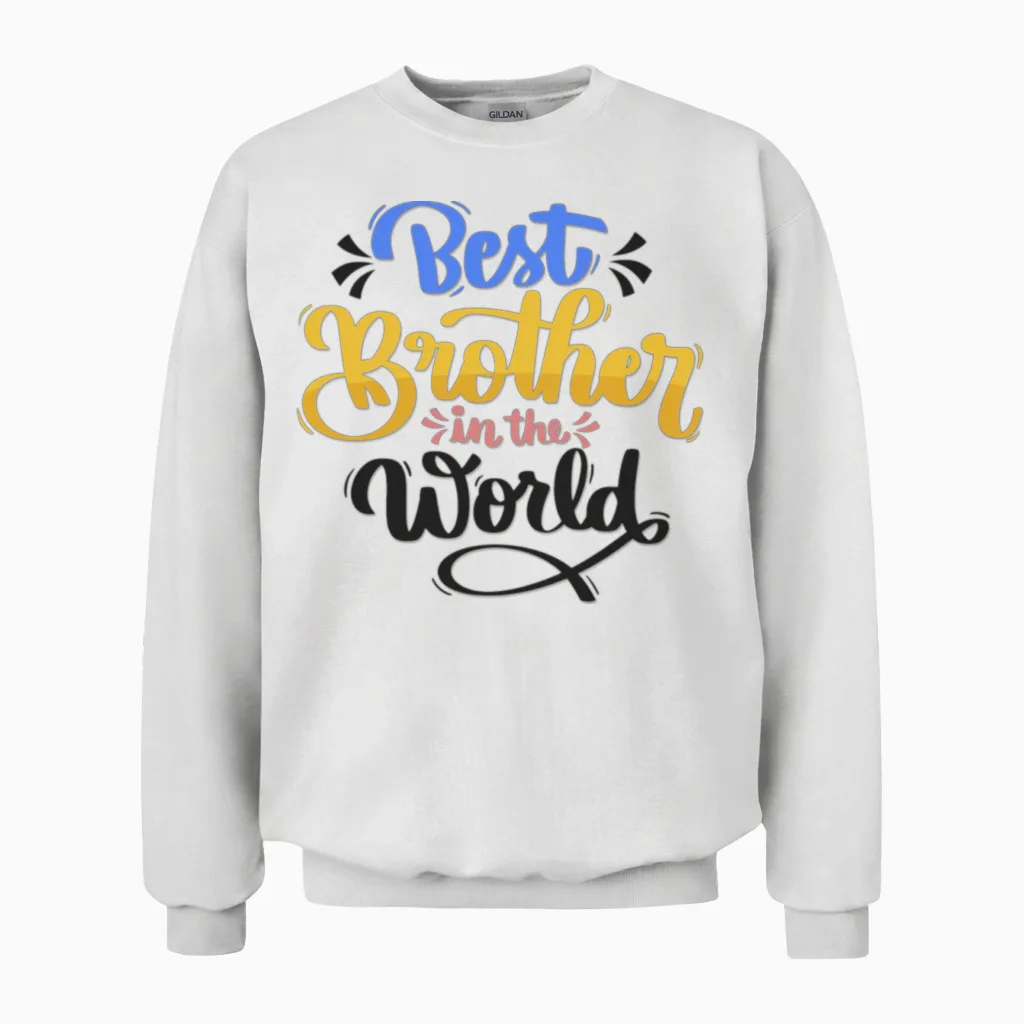 Brother Day! Unisex Sweatshirt in White