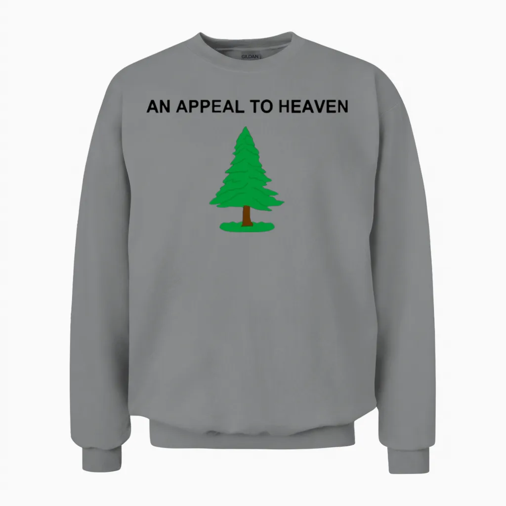 An Appeal to Heaven Unisex Sweatshirt in Sport Grey