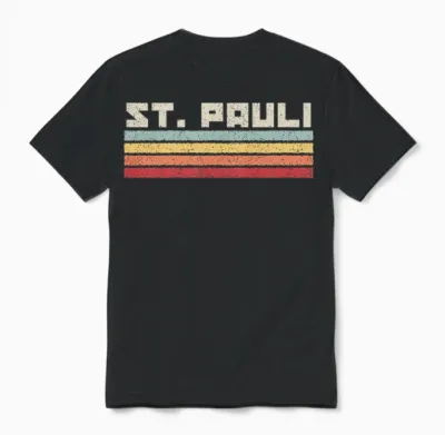 St Paulian Hambourg Nord Allemagne Nord Patrie T-Shirt Haut De Gamme Unisex T-Shirt - Black