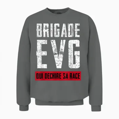 Evg Men's Brigade Evg Fancy Dress Party Boy Life Unisex Sweatshirt - Graphite Heather