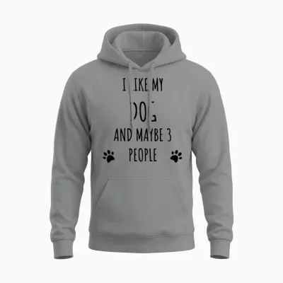 Dog Unisex Hoodie - Sport Grey