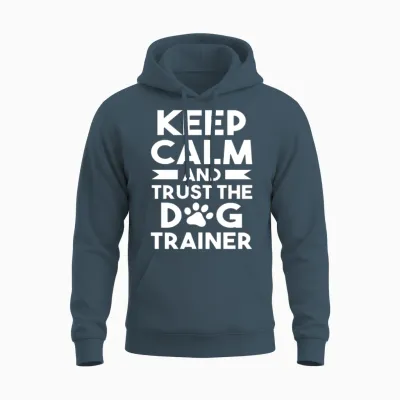 Dog Training Trust the Dog Trainer Unisex Hoodie - Dark Heather