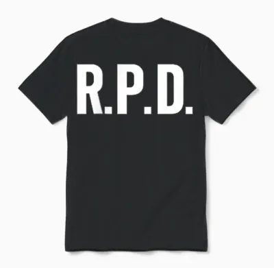 Resident Evil R.p.d. (a) Unisex T-Shirt - Black